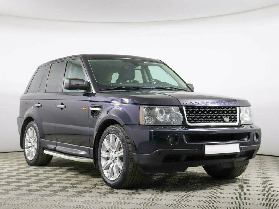 2008 Land Rover Range-rover-sport , Синий металлик - вид 3