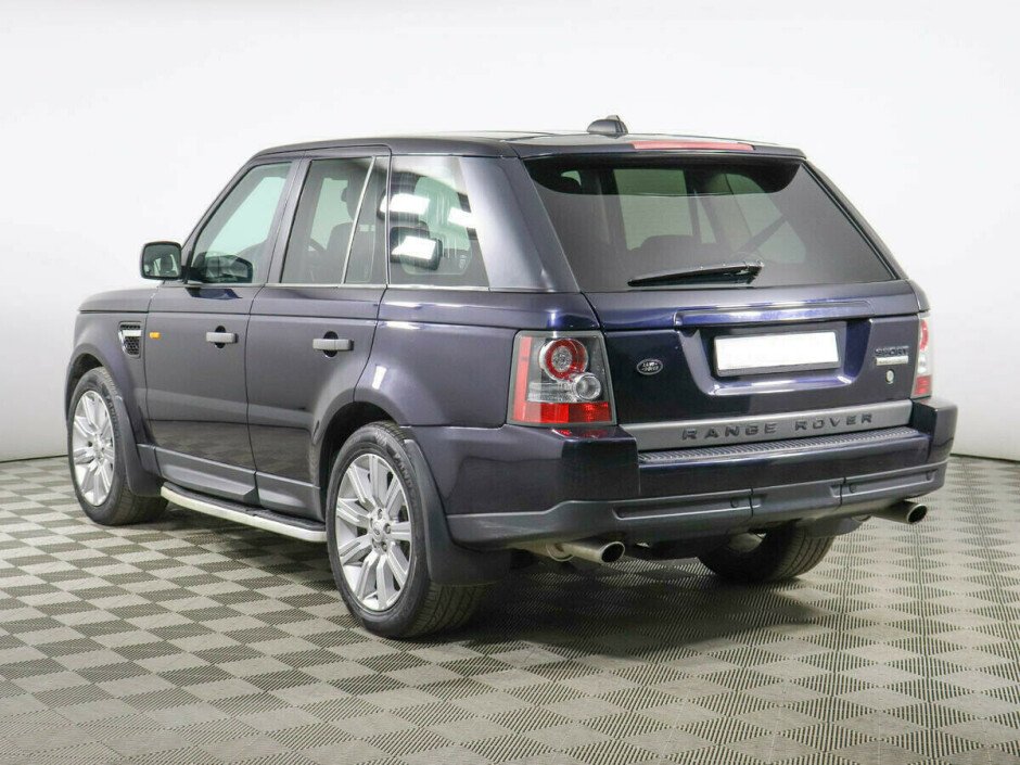 2008 Land Rover Range-rover-sport , Синий металлик - вид 4
