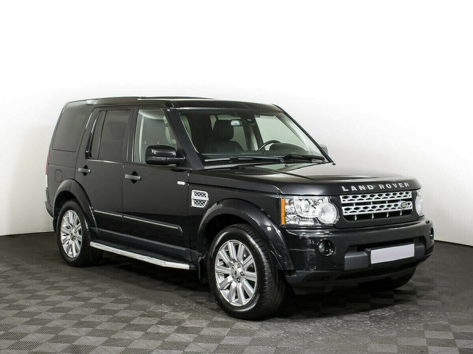 2013 Land Rover Discovery , Черный металлик - вид 4