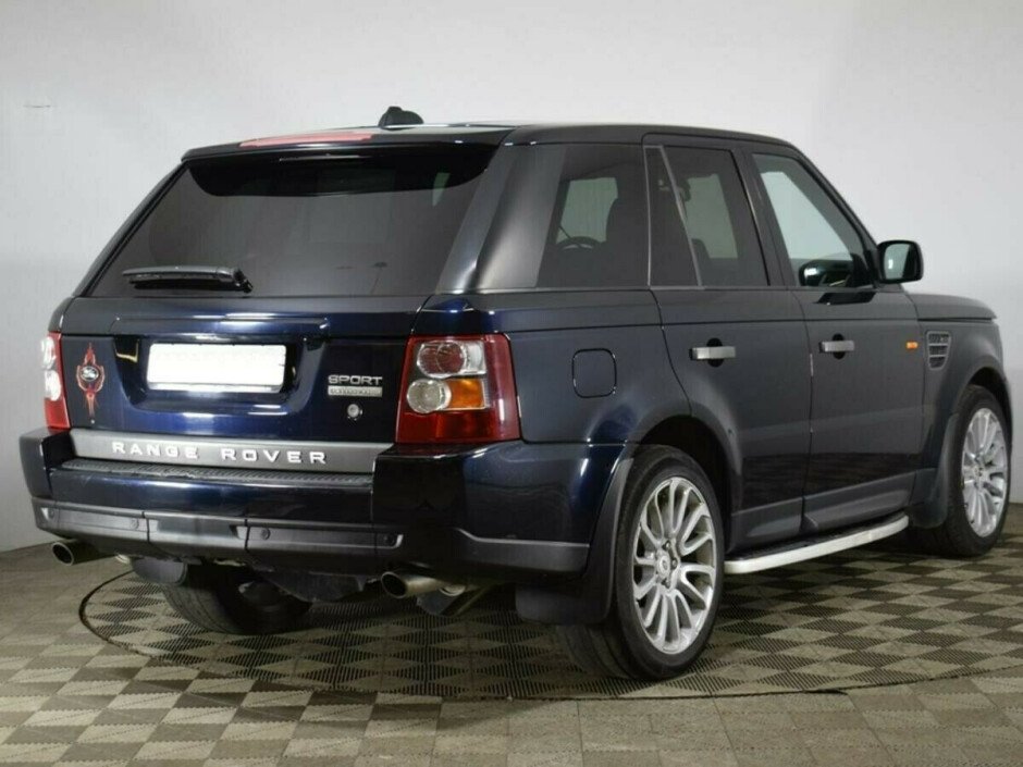 2007 Land Rover Range-rover-sport  №6396558, Синий металлик, 634000 рублей - вид 2