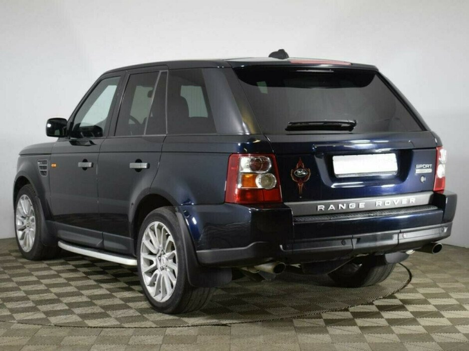 2007 Land Rover Range-rover-sport  №6396558, Синий металлик, 634000 рублей - вид 4