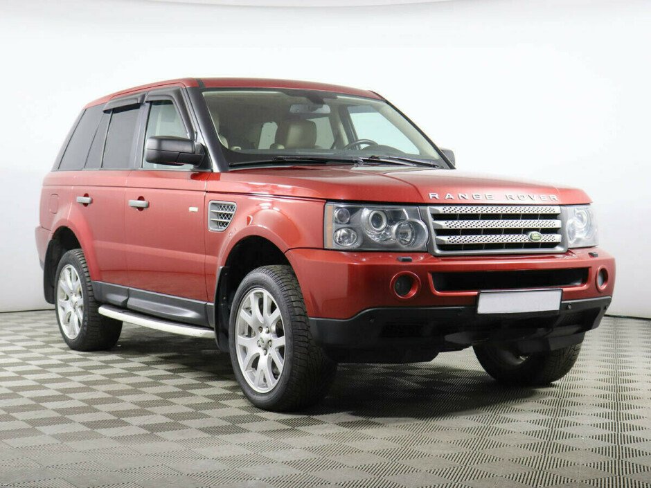 2009 Land Rover Range-rover-sport , Красный  - вид 3