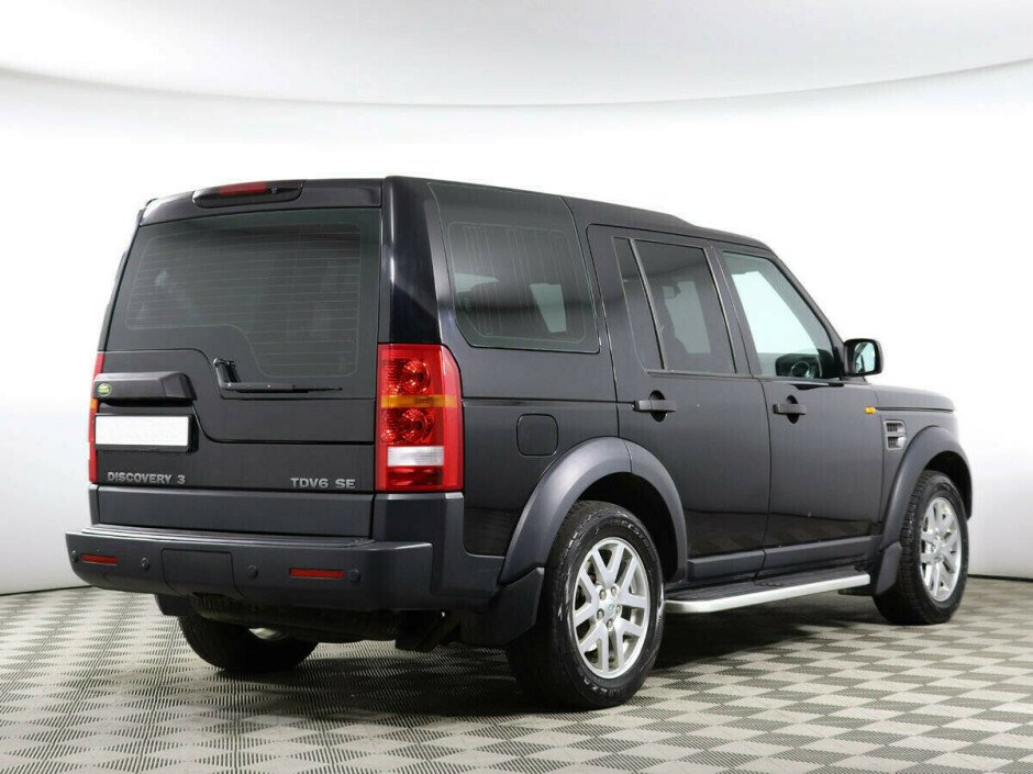 2008 Land Rover Discovery , Черный металлик - вид 2