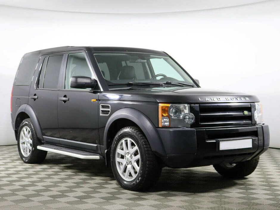 2008 Land Rover Discovery , Черный металлик - вид 3