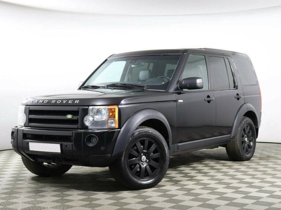 2008 Land Rover Discovery , Черный металлик - вид 1