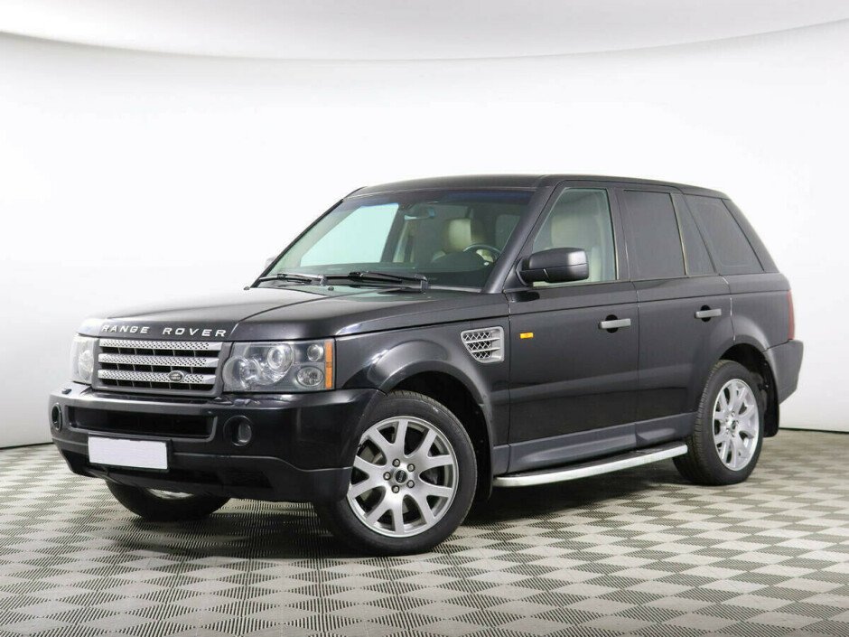 2008 Land Rover Range-rover-sport  №6396668, Черный металлик, 688000 рублей - вид 1