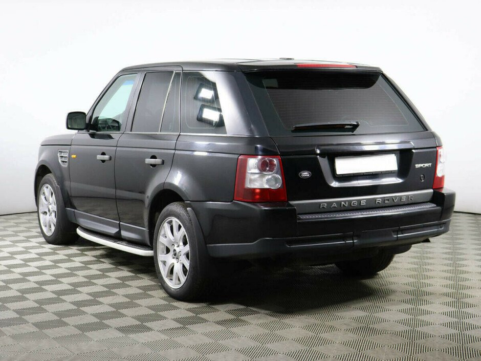 2008 Land Rover Range-rover-sport  №6396668, Черный металлик, 688000 рублей - вид 4