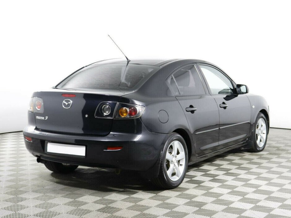 2007 Mazda 3  №6396731, Черный металлик, 284000 рублей - вид 2