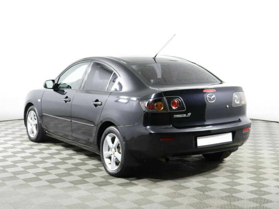 2007 Mazda 3  №6396731, Черный металлик, 284000 рублей - вид 4