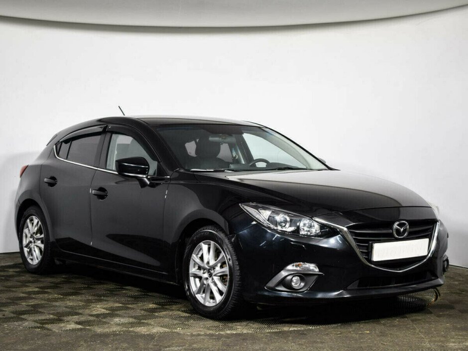 2014 Mazda 3  №6396737, Черный металлик, 694000 рублей - вид 3
