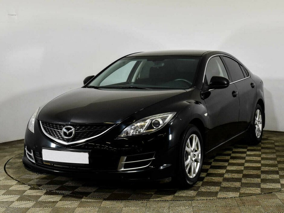 2008 Mazda 6  №6396738, Черный металлик, 367000 рублей - вид 1