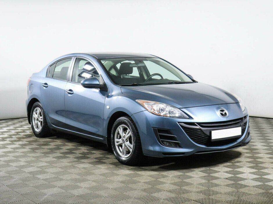 2011 Mazda 3  №6396739, Голубой металлик, 414000 рублей - вид 2