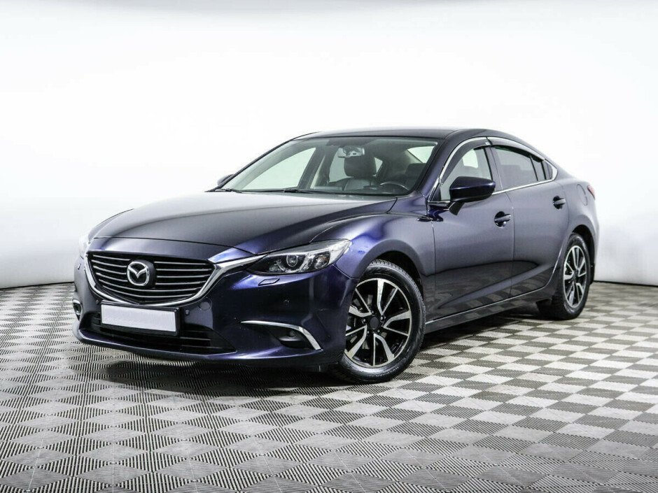 2017 Mazda 6  №6396760, Синий металлик, 1377000 рублей - вид 1