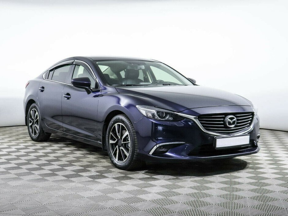 2017 Mazda 6  №6396760, Синий металлик, 1377000 рублей - вид 2