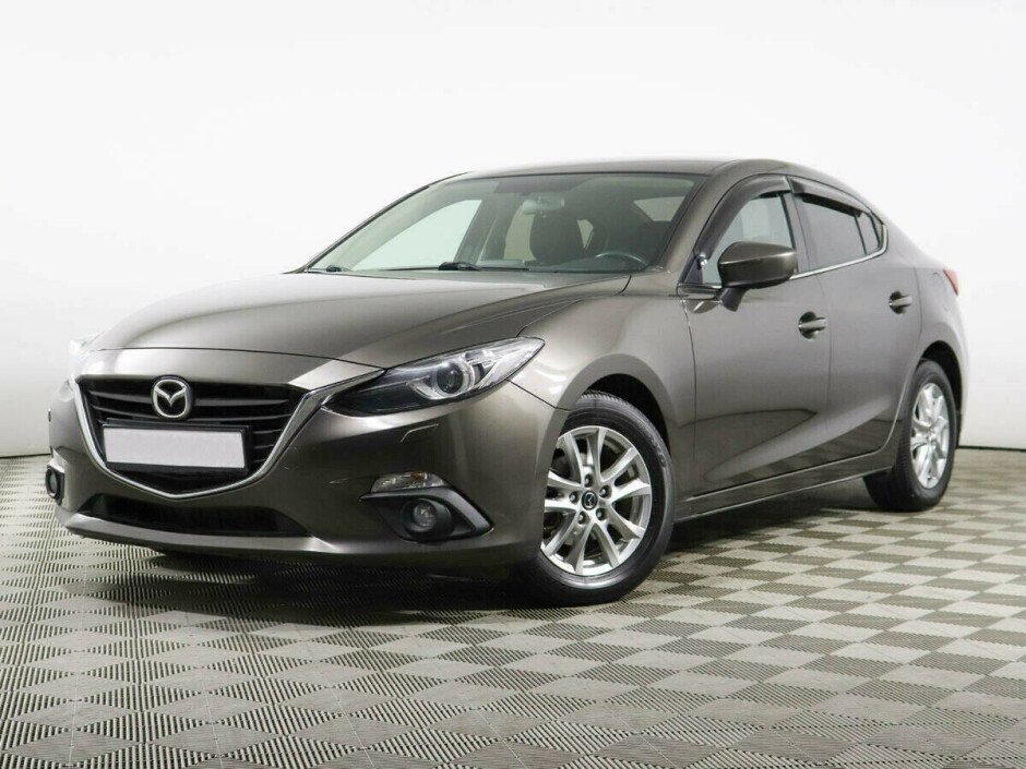 2015 Mazda 3 , Коричневый металлик - вид 1