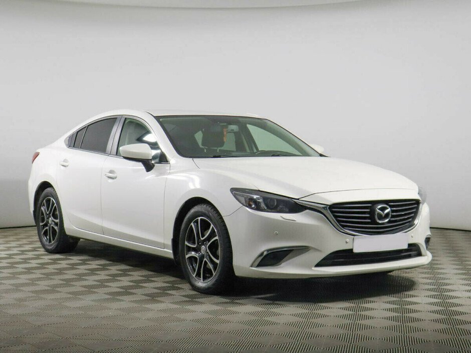 2015 Mazda 6 , Белый  - вид 2