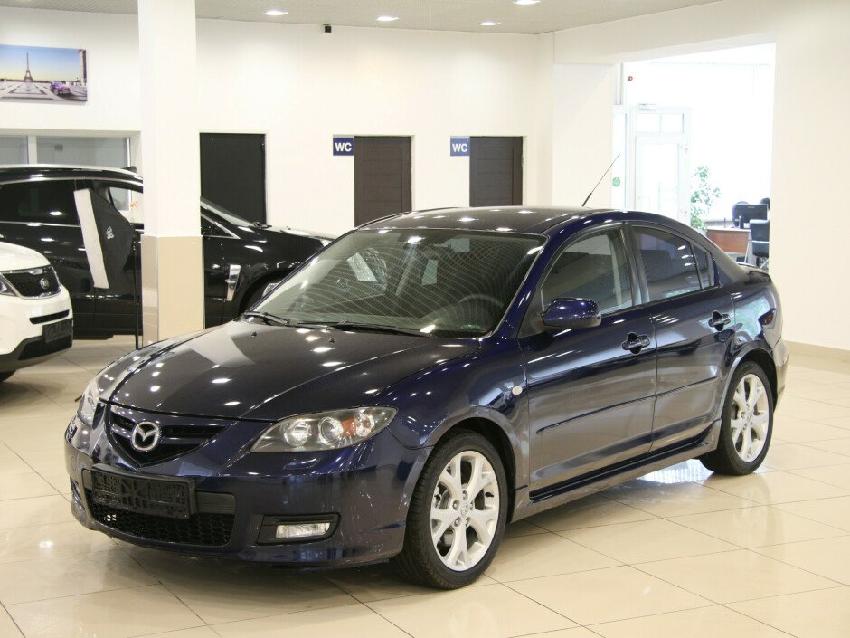 2008 Mazda 3 , Синий металлик - вид 1