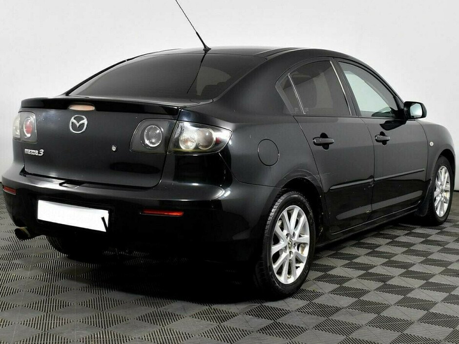 2008 Mazda 3 , Черный металлик - вид 2