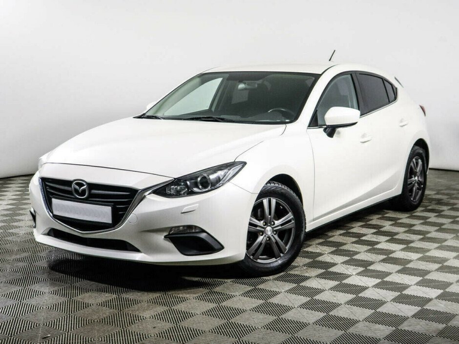2014 Mazda 3  №6396828, Белый , 697000 рублей - вид 1