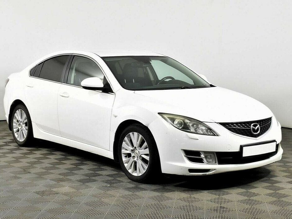 2008 Mazda 6  №6396831, Белый металлик, 498000 рублей - вид 3