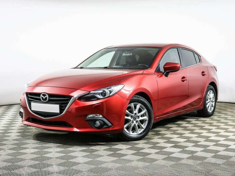2015 Mazda 3 , Красный металлик - вид 1
