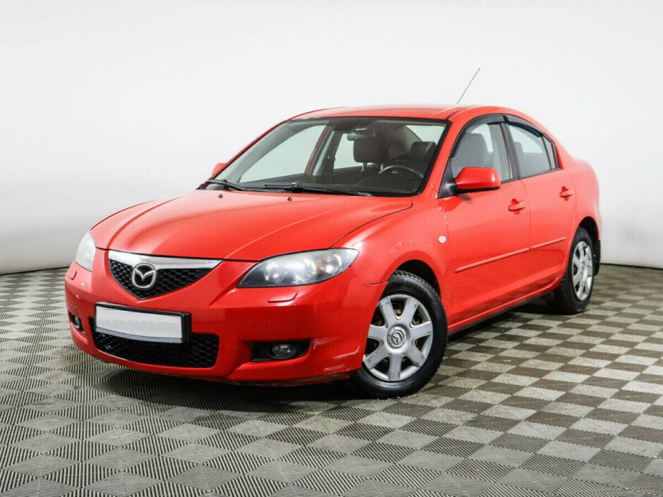 2007 Mazda 3  №6396901, Красный металлик, 288000 рублей - вид 1