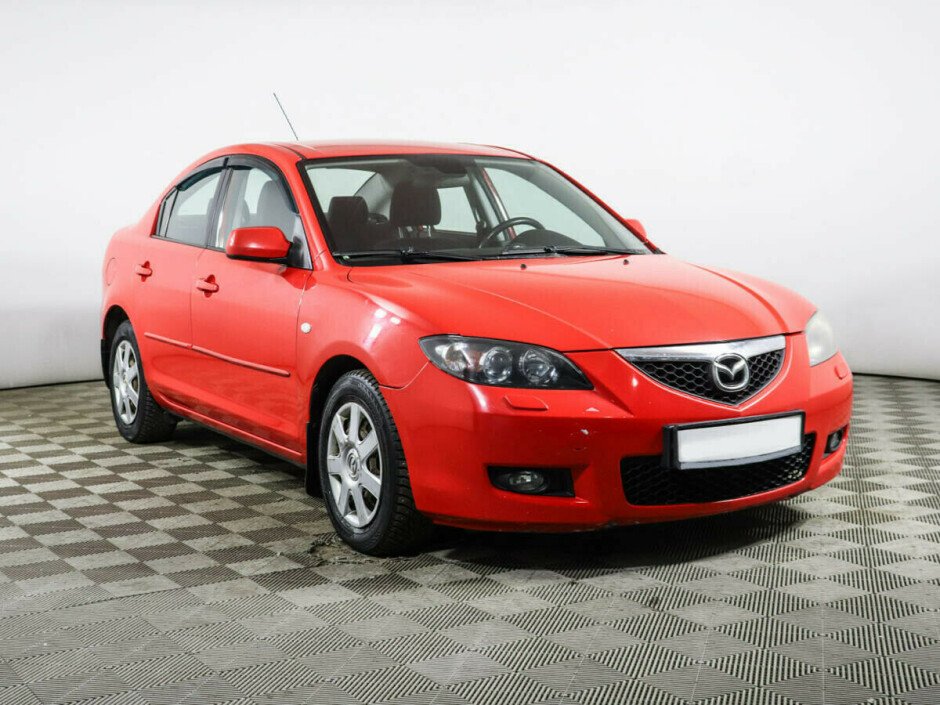 2007 Mazda 3  №6396901, Красный металлик, 288000 рублей - вид 2