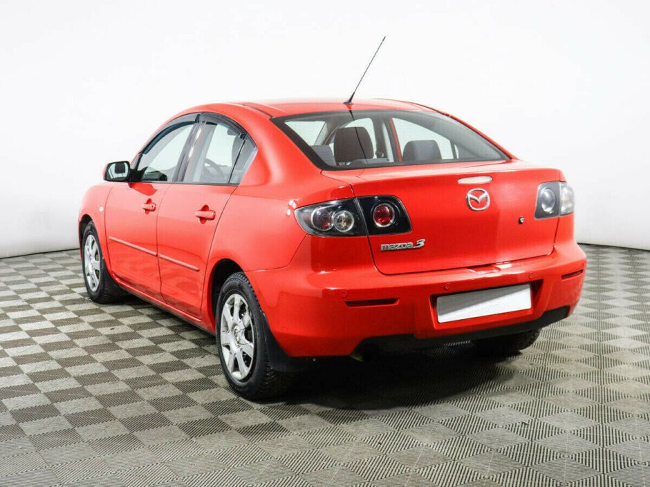 2007 Mazda 3  №6396901, Красный металлик, 288000 рублей - вид 3
