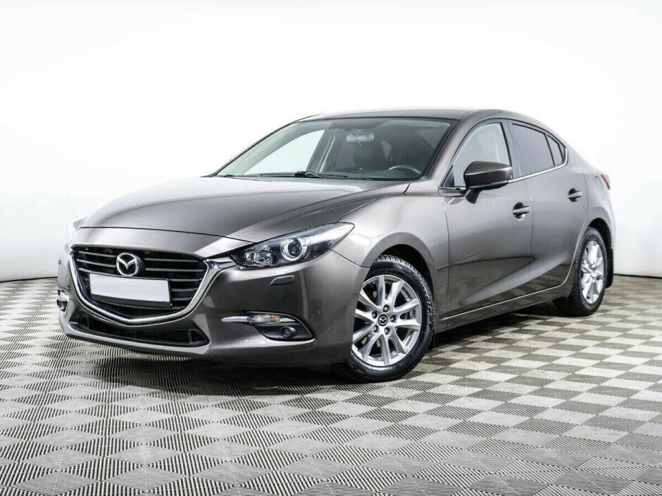 2016 Mazda 3  №6396904, Серый металлик, 857000 рублей - вид 1