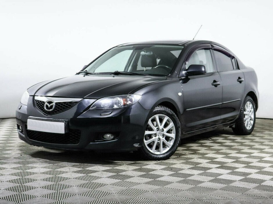 2008 Mazda 3  №6396919, Черный металлик, 318000 рублей - вид 1