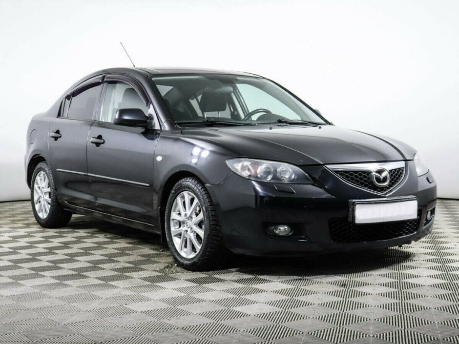 2008 Mazda 3  №6396919, Черный металлик, 318000 рублей - вид 2