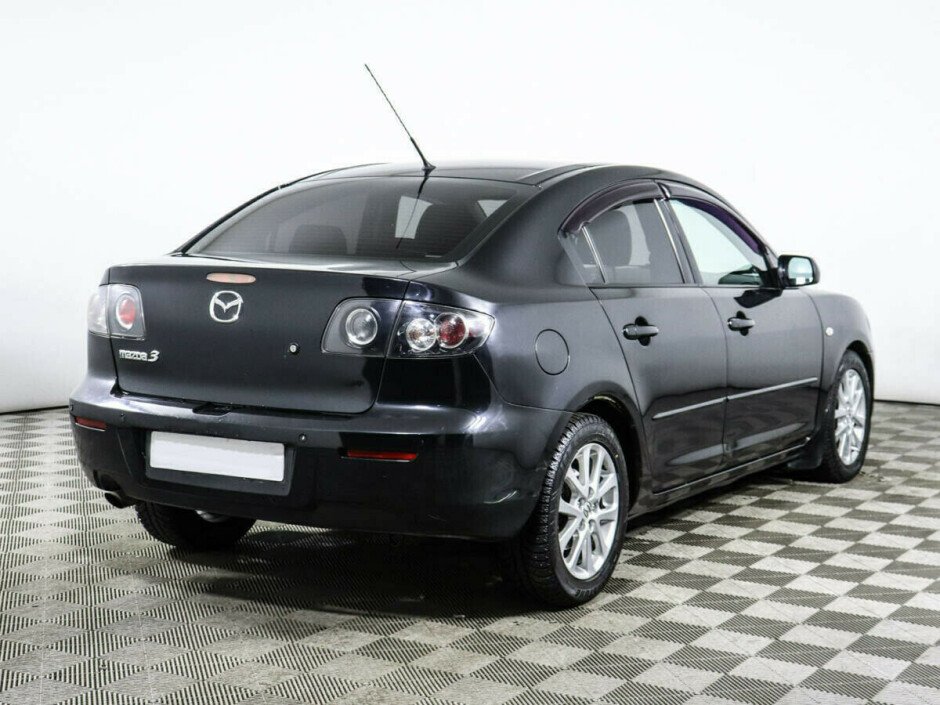 2008 Mazda 3  №6396919, Черный металлик, 318000 рублей - вид 3