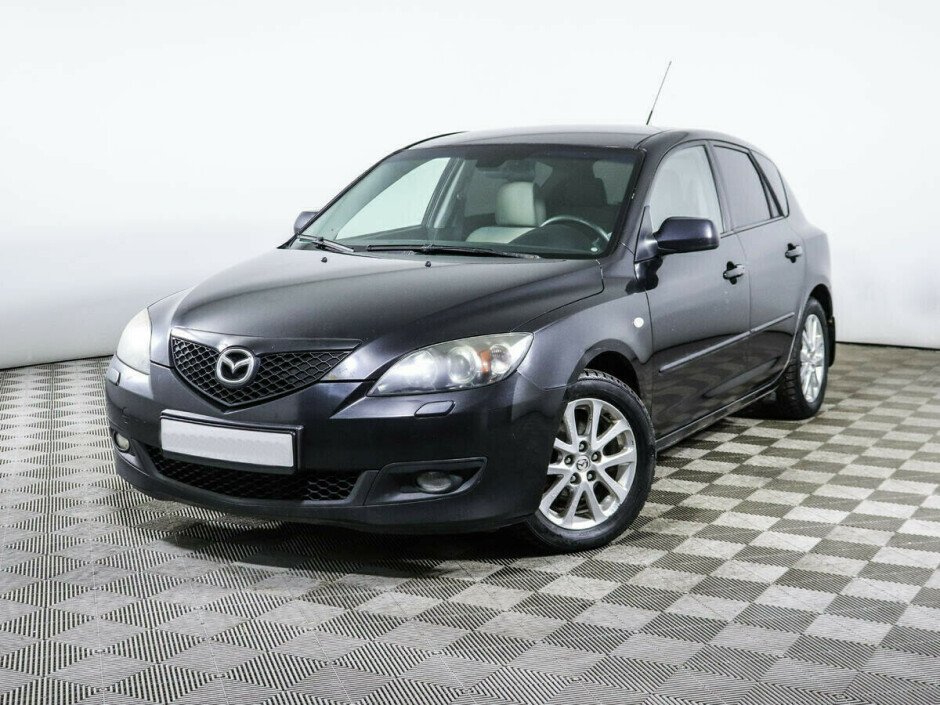 2007 Mazda 3  №6396939, Черный металлик, 288000 рублей - вид 1