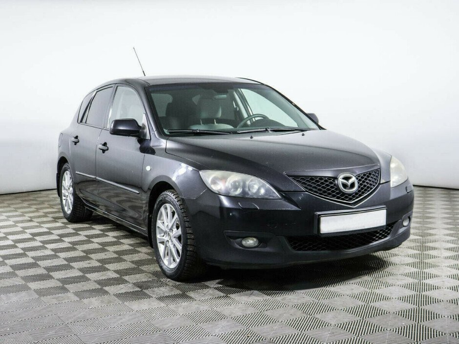 2007 Mazda 3  №6396939, Черный металлик, 288000 рублей - вид 2