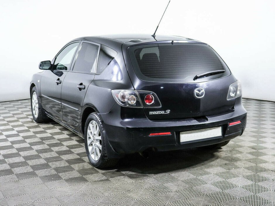 2007 Mazda 3  №6396939, Черный металлик, 288000 рублей - вид 3