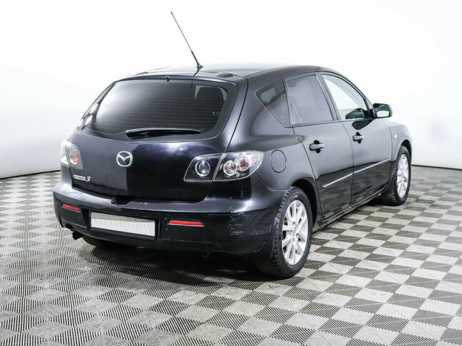 2007 Mazda 3  №6396939, Черный металлик, 288000 рублей - вид 4