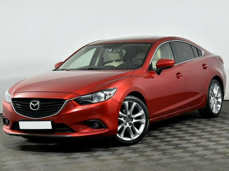 2012 Mazda 6  №6396940, Красный металлик, 857000 рублей - вид 1
