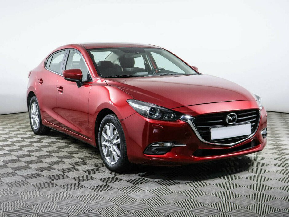 2017 Mazda 3  №6396942, Красный металлик, 997000 рублей - вид 2