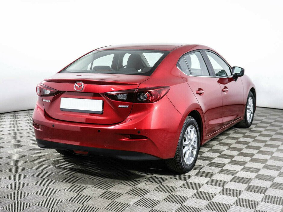 2017 Mazda 3  №6396942, Красный металлик, 997000 рублей - вид 3