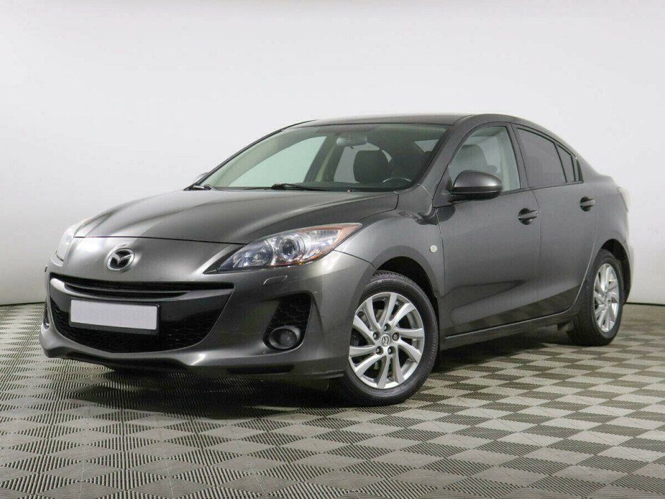 2013 Mazda 3 , Серый металлик - вид 1