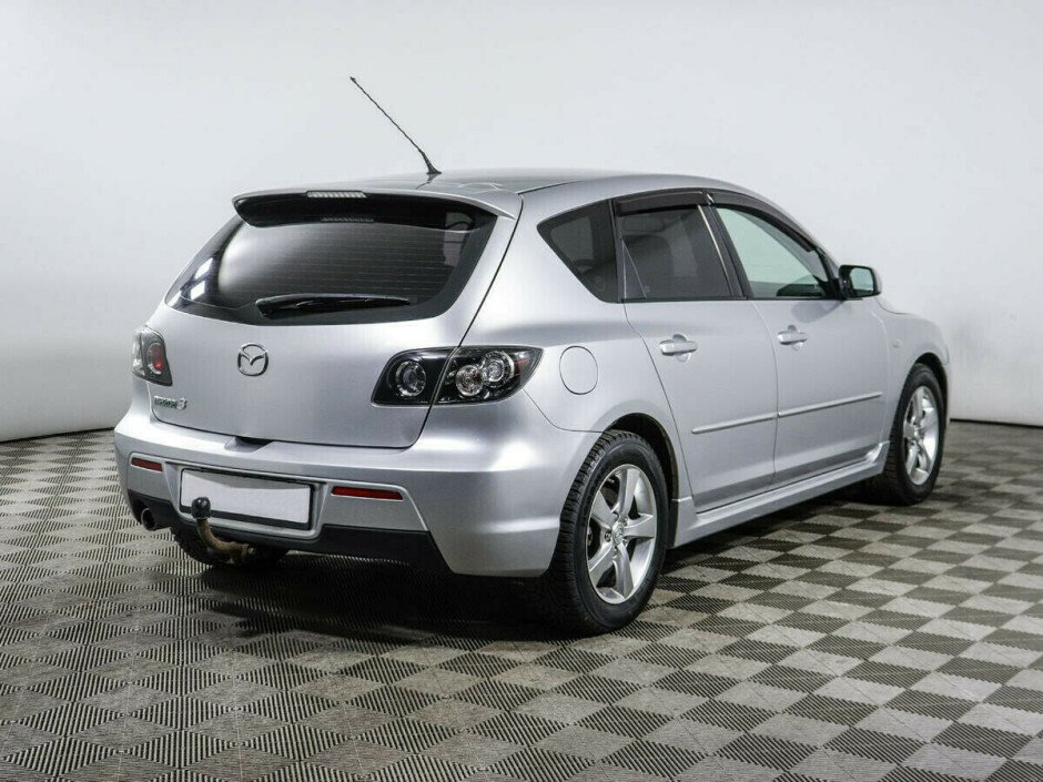 2007 Mazda 3  №6396957, Серебряный металлик, 298000 рублей - вид 4