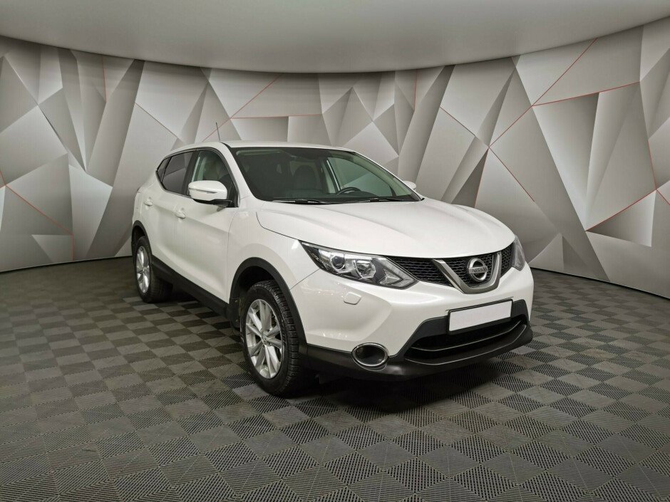 2014 Nissan Qashqai  №6397120, Белый металлик, 1087000 рублей - вид 3