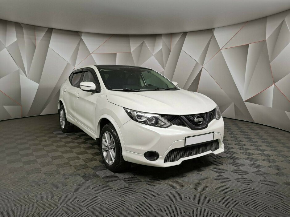 2016 Nissan Qashqai , Белый металлик - вид 3