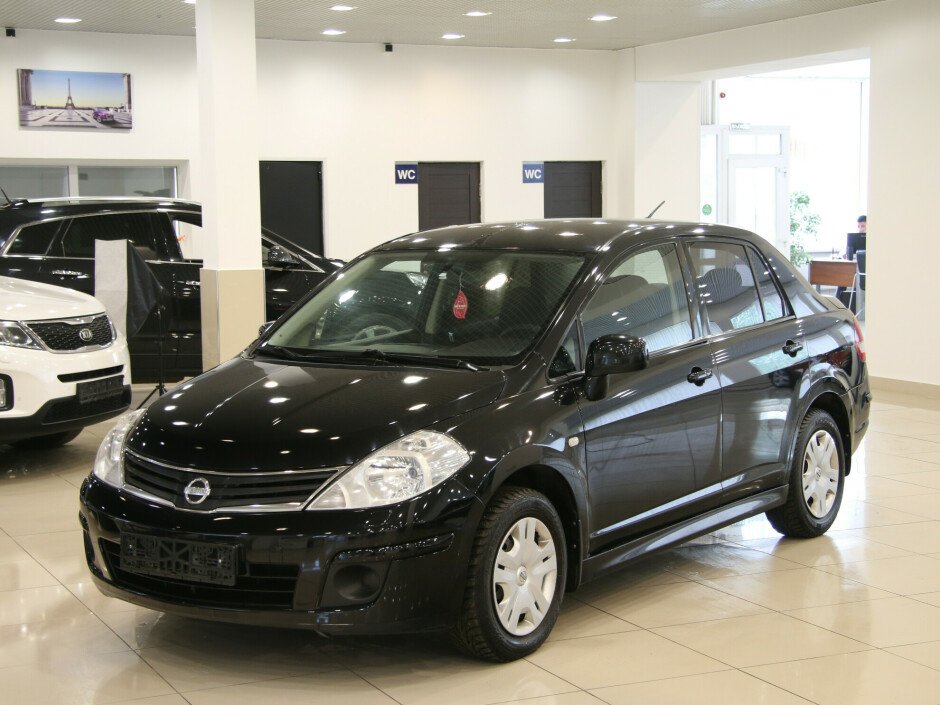 2013 Nissan Tiida  №6397248, Черный металлик, 407000 рублей - вид 1