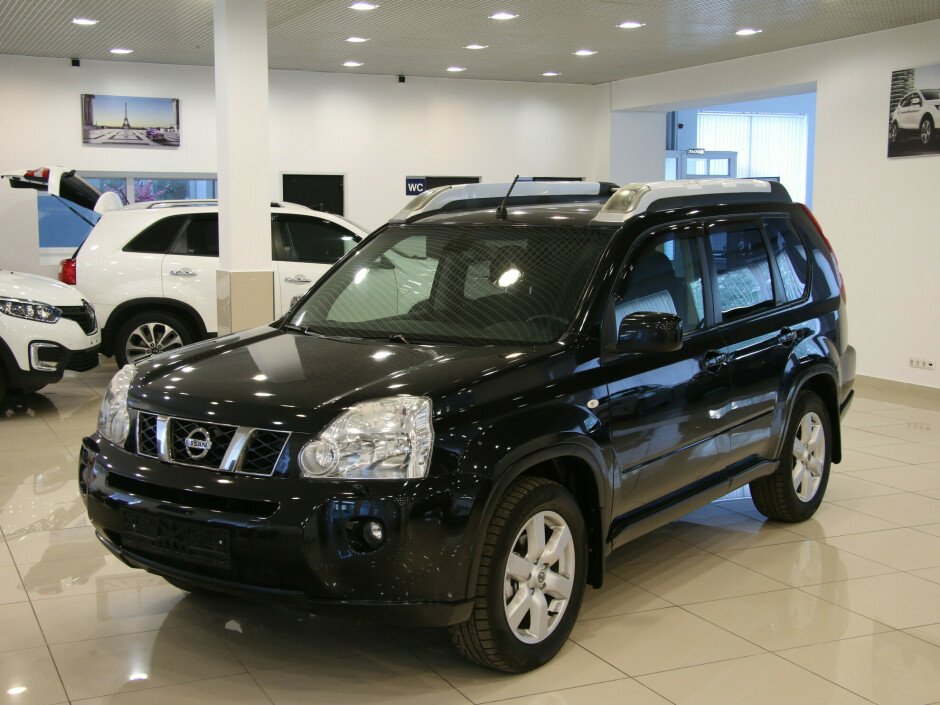 2010 Nissan X-trail  №6397268, Черный металлик, 607000 рублей - вид 1