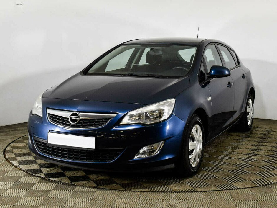2011 Opel Astra , Синий металлик - вид 1