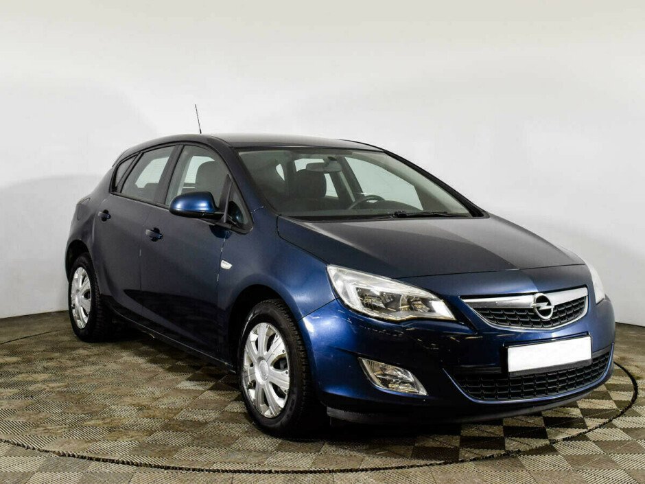 2011 Opel Astra , Синий металлик - вид 2