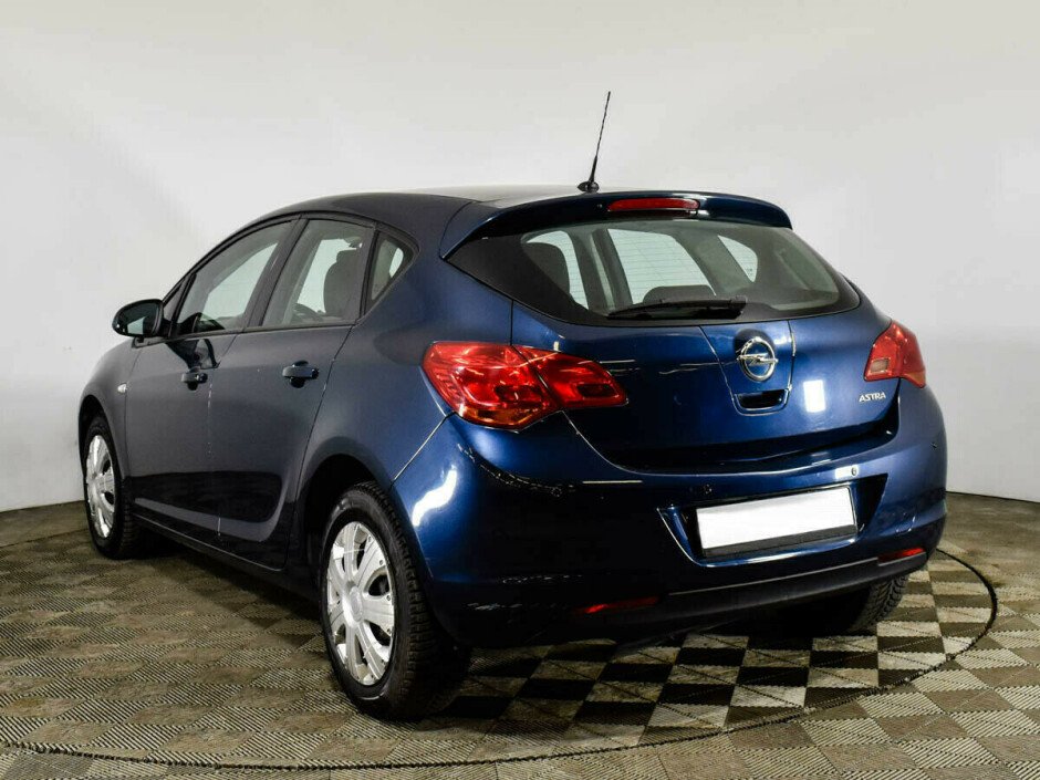 2011 Opel Astra , Синий металлик - вид 4