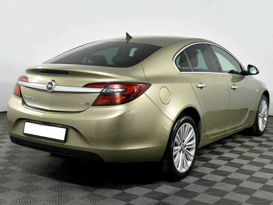 2013 Opel Insignia  №6397331, Зеленый металлик, 737000 рублей - вид 3