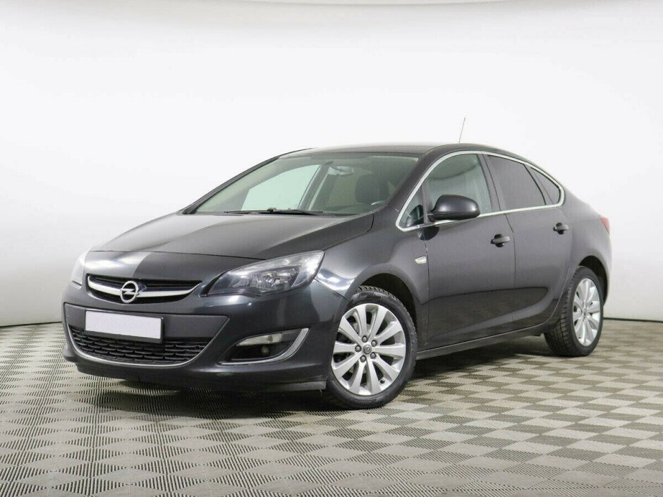 2013 Opel Astra , Черный  - вид 1